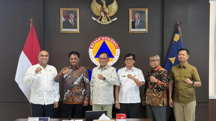 Bupati SBB Koordinasi BNPB Percepat Pemulihan Pascabencana