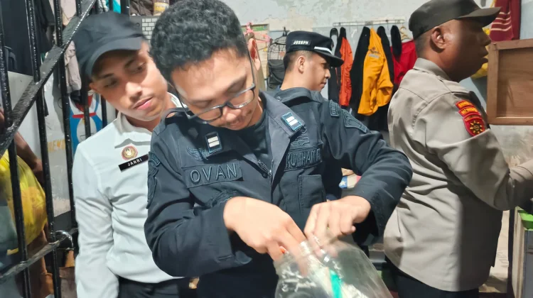 Lapas Wahai Gandeng Polsek Gelar Razia Selama Ramadan