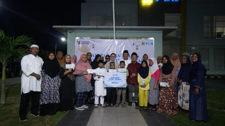 Safari Ramadan PLN Sofifi Santuni Lima Puluh Anak Yatim-Duafa