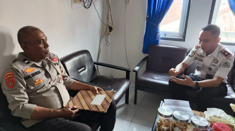 Lapas Wahai Terima Binkorpolsus Polsek Wahai, Perkuat Sinergi di Bulan Ramadan