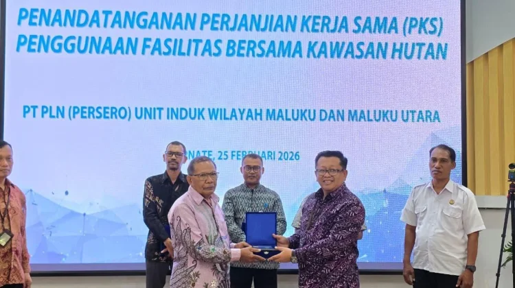 Sinergi PLN dan PBPH Percepat Listrik Desa Maluku Utara