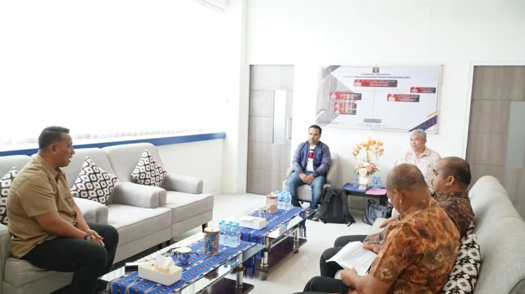 Verifikasi Administratif, Kakanwil Kemenkum Maluku Terima Perwakilan
