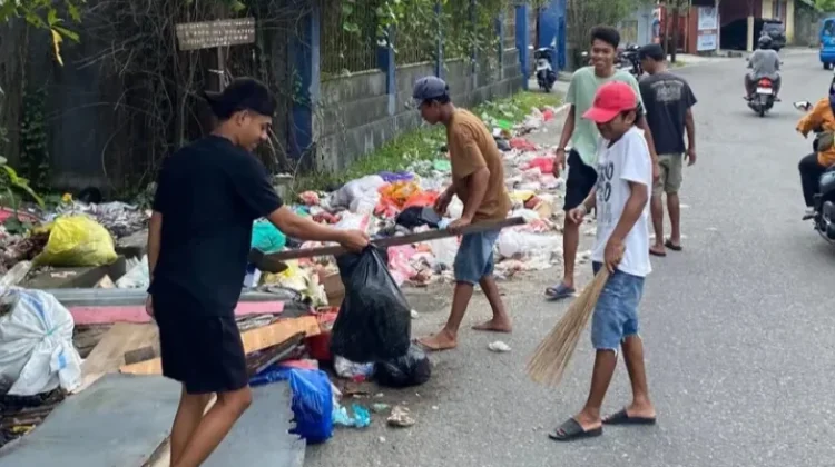 Warga Suli Kutuk Keras Pembuangan Sampah secara Liar