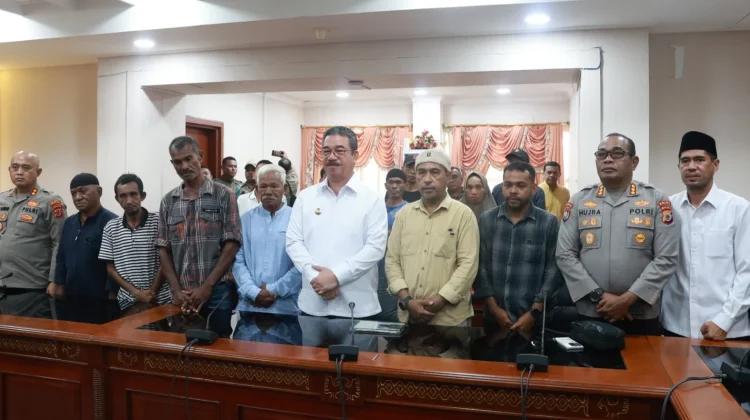 Gubernur Fasilitasi Pertemuan Hitu Meseng-Morela, 2 Negeri Sepakat Akhiri Konflik