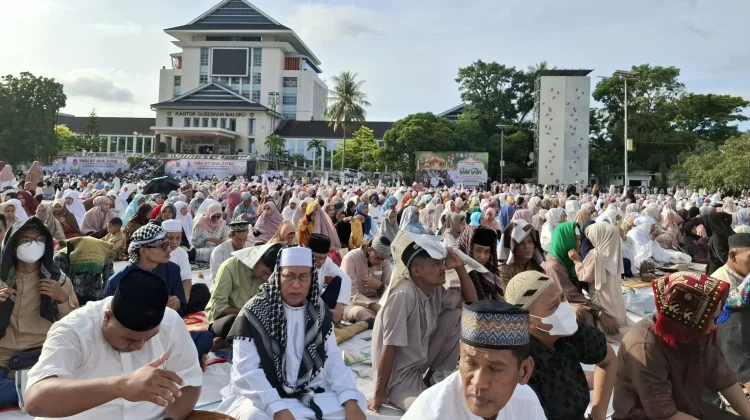Gubernur & Yayasan Al-Fatah Bahas Kesiapan Shalat Idul Fitri di Lapangan Merdeka