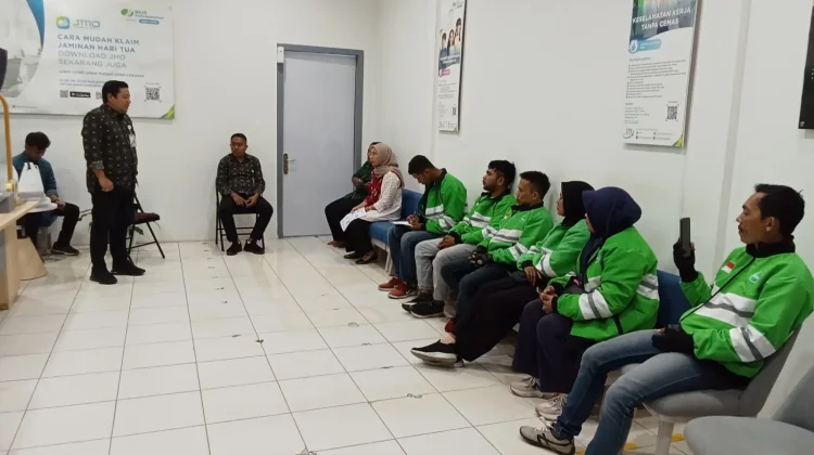 Ojek Online Masohi Nikmati Diskon Iuran Lima Puluh Persen dari BPJAMSOSTEK