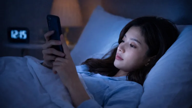 Terbiasa Menggunakan Ponsel sebelum Tidur? Ketahui Dampaknya?