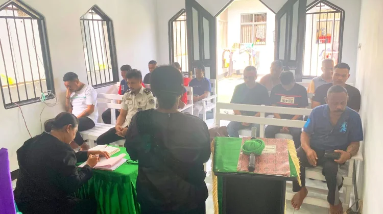 Warga Binaan Lapas Wahai Dibekali Pastoral Sambut Perjamuan Kudus