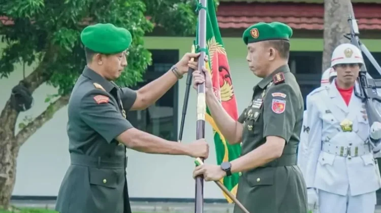 Pangdam XV/Pattimura Pimpin Alih Tongkat Komando Danrindam