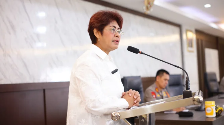 Mercy Barends Bahas Kamtibmas & Kejahatan Sumber Daya Alam di Hadapan Kapolda