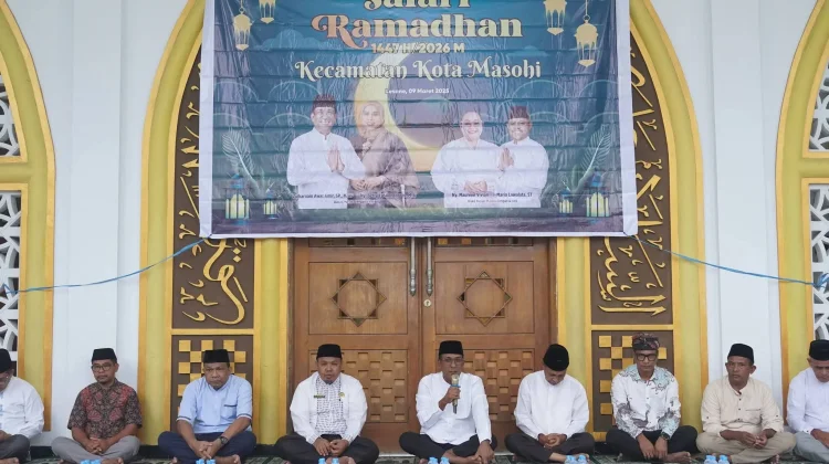 Safari Ramadan, Bupati Zulkarnain Awat Sapa Warga Masohi