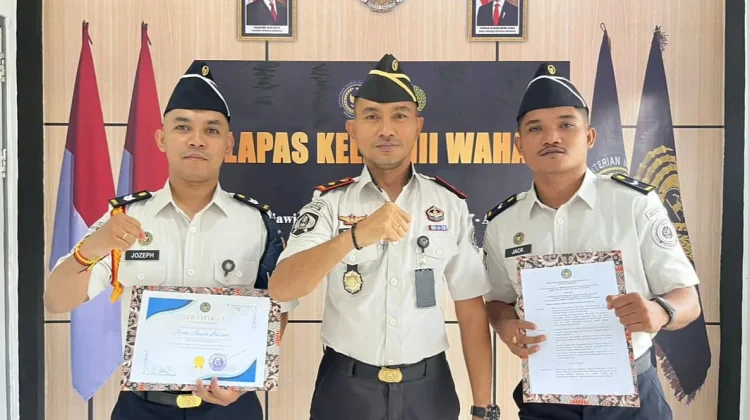 Lapas Wahai Anugerahkan Pegawai Teladan 2026