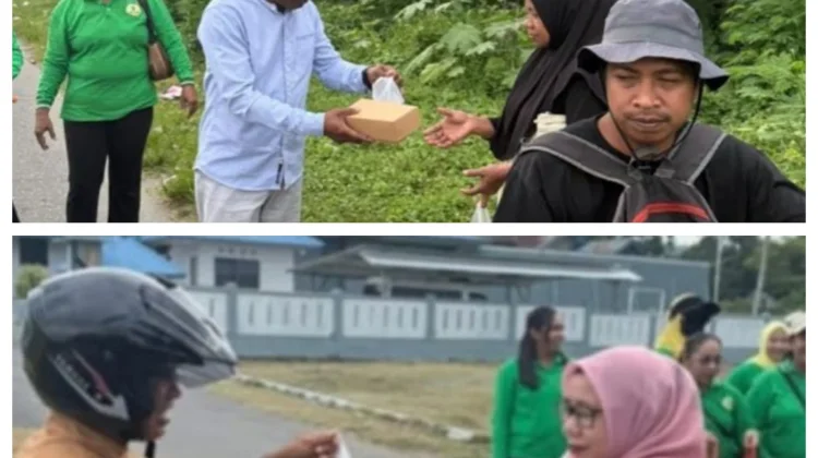Rutan  Masohi-PIPAS  Pererat Hubungan Masyarakat Lewat Pembagian Takjil