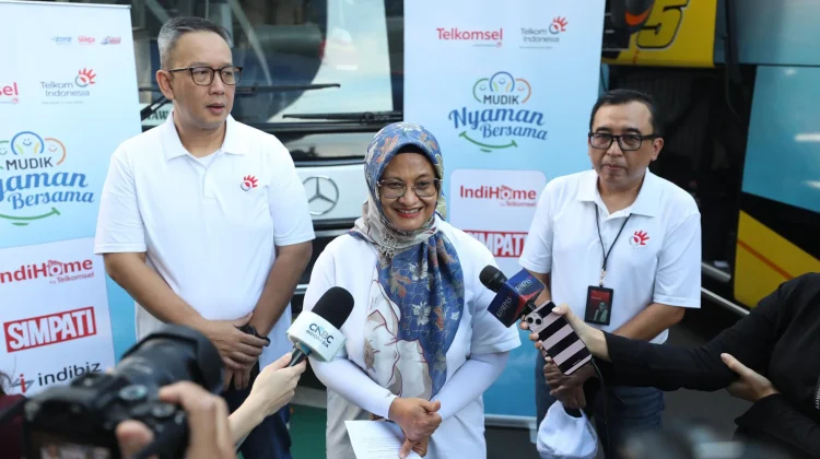 Lepas 1.924 Pemudik, TelkomGroup Dukung Program Mudik Nyaman Bersama BUMN 2026