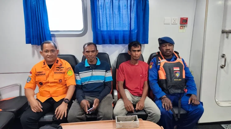 Hanyut Berhari-hari, Dua Nelayan Asal Sultra Diselamatkan di Perairan Maluku