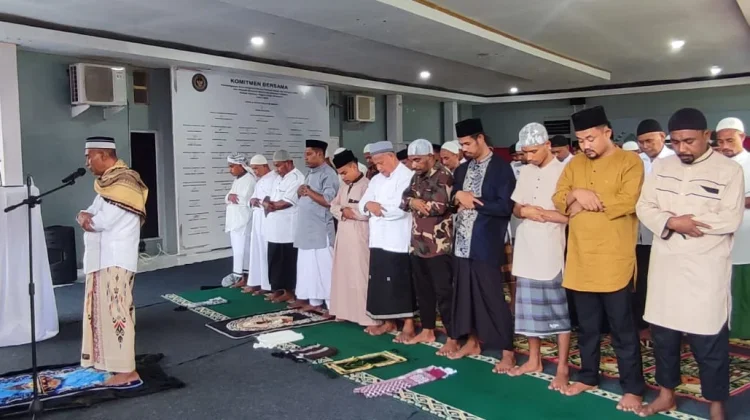 Sebanyak 36 Warga Binaan Rutan Masohi Dapat Remisi usai Salat Idulfitri