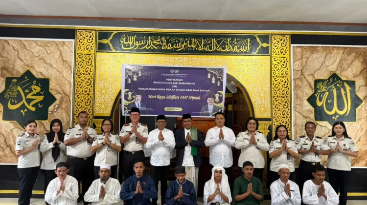 Ratusan Narapidana dan Anak Binaan di Maluku Resmi Terima Remisi