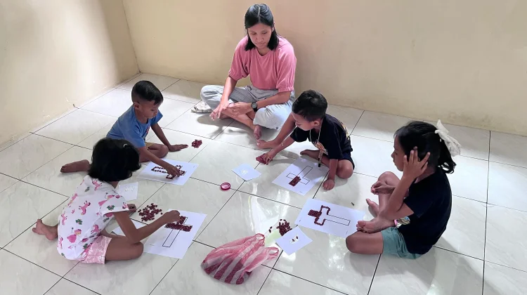 Anak SMTPI Sektor III Jemat Bethel Antusias Ikuti Lomba Kolase Sambut Paskah 2026