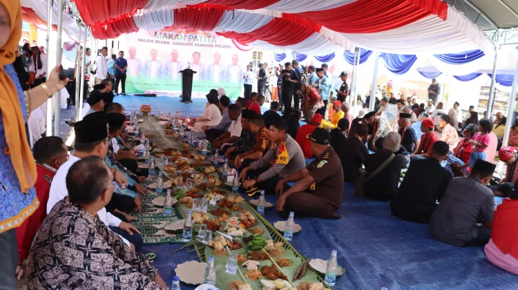 Kapolres SBB Hadiri Pembukaan Turnamen Idul Fitri Cup dan Makan Patita di Lisabata
