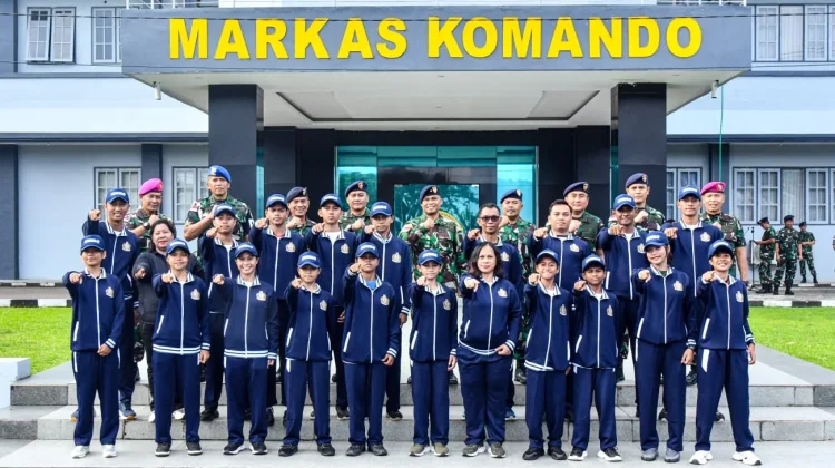 Puluhan Karateka Binaan Kodaeral IX Dilepas Ikut Kasal Cup 2026