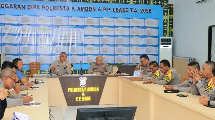 Operasi Ketupat Salawaku Berakhir, Polresta Ambon Fokus Pengamanan Kambtimas
