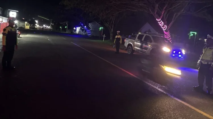 Patroli Malam, Polres SBB Amankan Kendaraan Pelaku Balap Liar