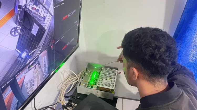 Perketat Pengamanan, Lapas Wahai Revitalisasi CCTV Pintu Portir