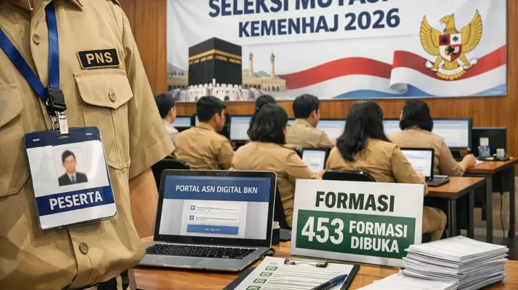 Kemenhaj Buka 453 Formasi Mutasi PNS 2026, Buruan Daftar!