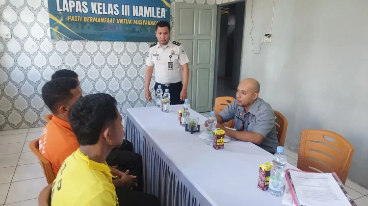 Lapas Namlea Fasilitasi Asesmen Layanan Bankum Litigasi Kemenkum Maluku