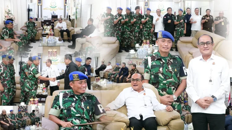 Danpomdam Pattimura Temui Kajati Maluku, Bahas Perkara Koneksitas