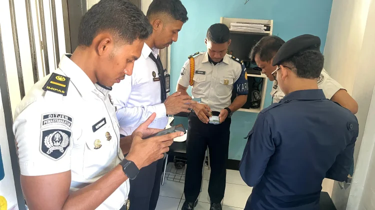 Pastikan Stabilitas Kamtib, Lapas Wahai Gelar Monev dan Sidak Wartelsuspas