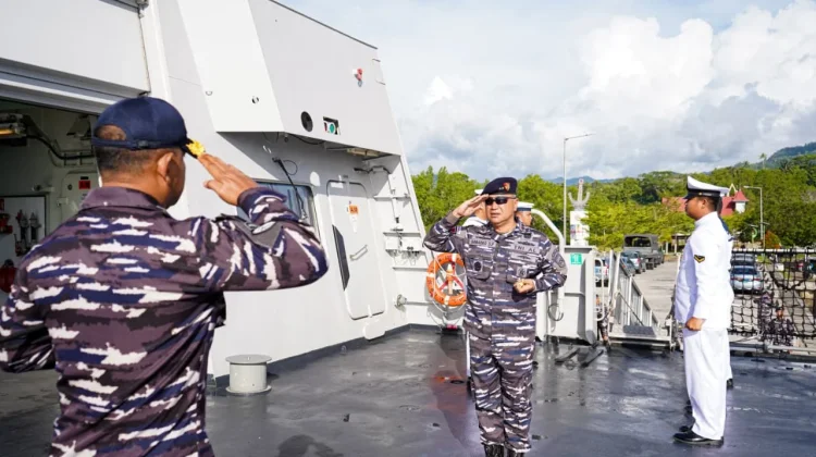KRI REM-331 Sandar di Ambon usai Latma Kakadu 2026 di Sydney