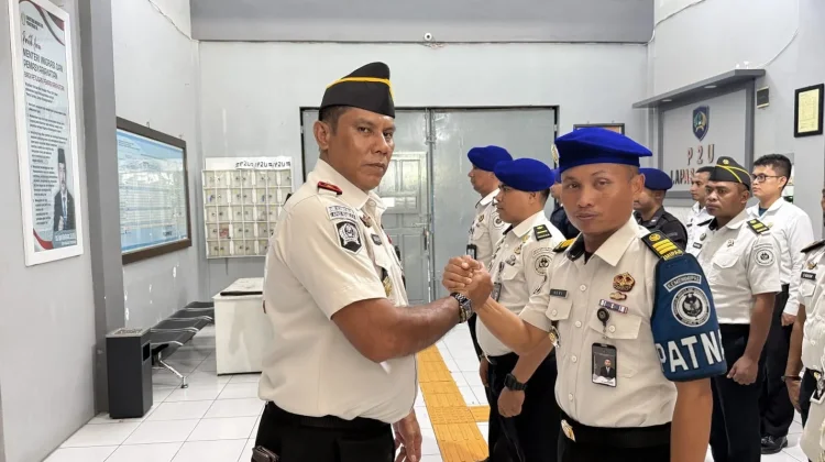 Lapas Namlea Resmi Kukuhkan Petugas Satops Patnal