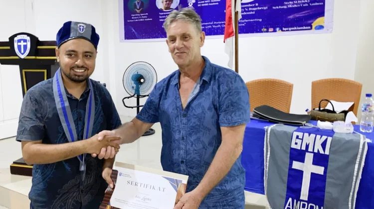 GMKI Ambon Jalin Kerja Sama Lingkungan dengan Happy Green Islands Belanda