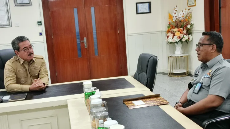 Sukseskan Peresmian Posbankum Serentak, Saiful Sahri Temui Gubernur Maluku