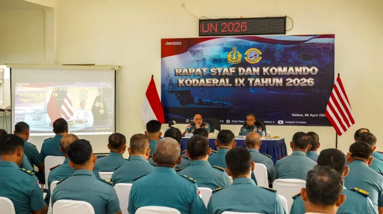 Kodaeral IX Pastikan Sinkronisasi Program dalam Rapat Komando 2026