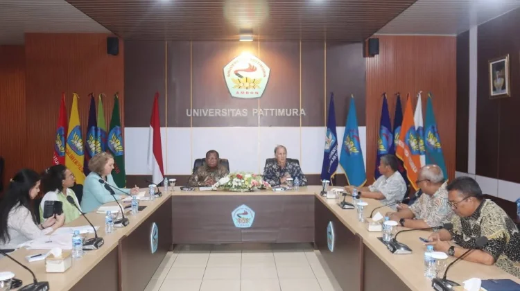 Perkuat Kolaborasi Pendidikan Tinggi, Dubes Belanda Sambangi Kampus Unpatti