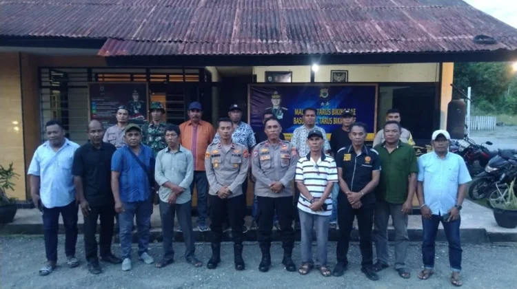 Mediasi Damai Pasca-Bentrok, Warga  Kairatu Sepakat Jaga Kamtibmas