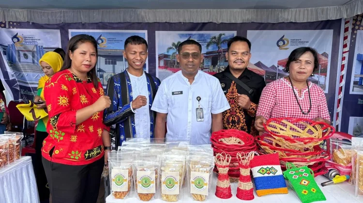 Aneka Produk Warga Binaan Rutan Masohi Tampil di Bazar UMKM