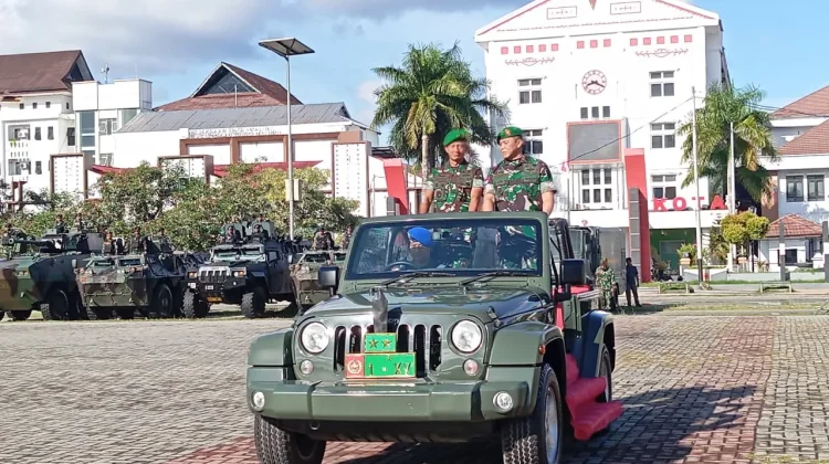 Apel Penyerahan Pasukan, Mayjen Putranto Tekankan Semangat Pengabdian Prajurit