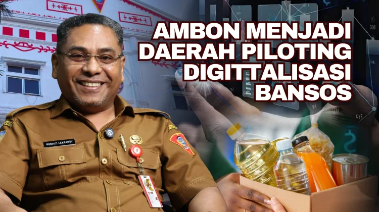 Masuk Lokus Nasional, Pemkot Ambon Matangkan Strategi Penyaluran Bansos Digital