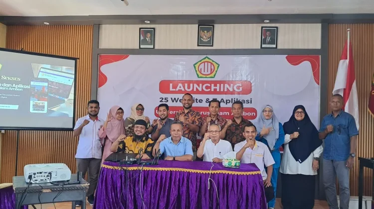 Unidar Ambon Resmikan Aplikasi E-Office