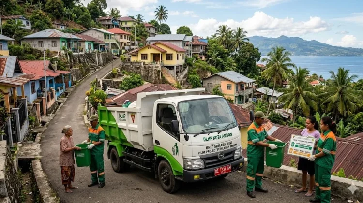 Juni 2026, 10 Armada Sampah Mini Siap Sasar Wilayah Perbukitan di Ambon