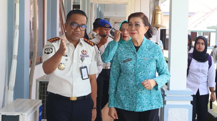 Anak Binaan LPKA Ambon Unjuk Kreativitas di Hadapan Ketua TP PKK Maluku