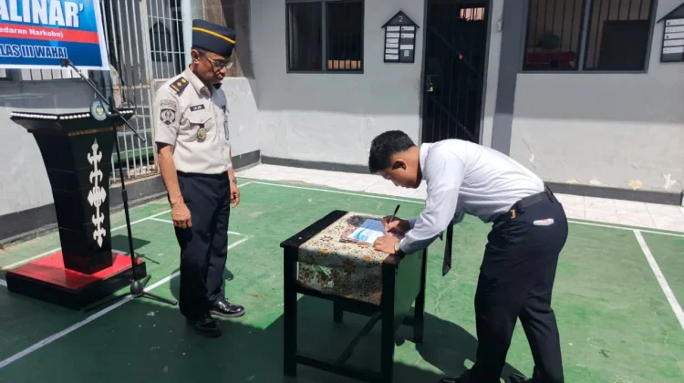 Tegaskan Komitmen Integritas, Lapas Wahai Deklarasikan Ikrar Zero Halinar