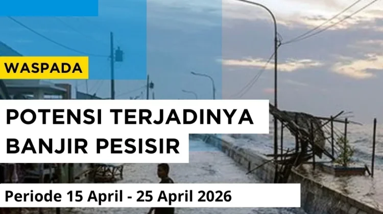 BMKG Ingatkan Potensi Banjir Rob Pesisir Maluku