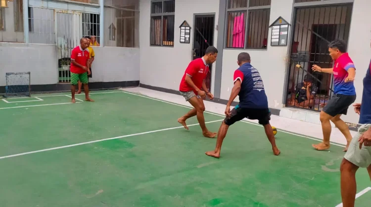 Sportivitas Tinggi dan Kebersamaan Terjalin di Lapas Wahai