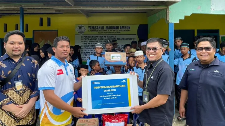 Rayakan HUT Ke-63, Taspen Ambon Berbagi di Panti Asuhan