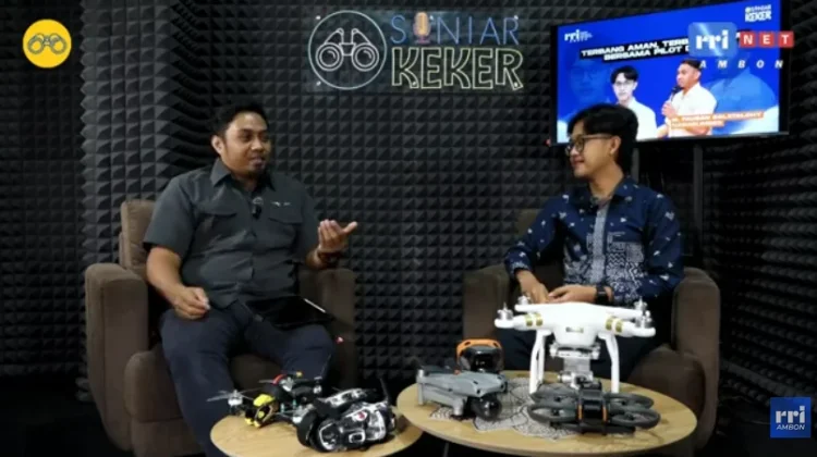 Terbang Aman dan Legal, APDI Maluku Edukasi Penggunaan Drone di Ambon