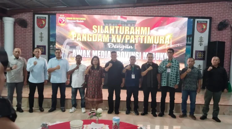 Kepsta RRI Ambon Hadiri Silaturahmi Bersama Pangdam XV/Pattimura